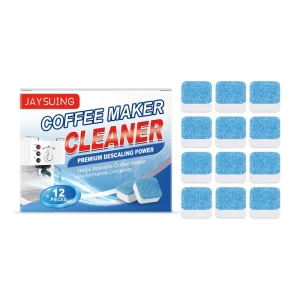Effervescent Eco Friendly Detergent Coffee Machine Cleaning Decalcifying Tablets Remove Scale Stains for Stainless Steel Filters
