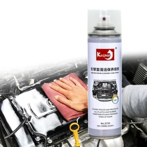 Efficient Car Engine Cleaner Liquid Deeply Cleaning Oil Stain Remover Spray 255ml