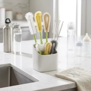 Efficient Home Care Customizable Household Use Plastic Bottle Cleaning Brushes Supplier