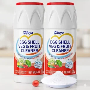 Eggshell Fruit Vegetable Cleaner Powder Pesticide Residue Remover Baking Soda Based Gentle for Pregnant Women Baby Customizable