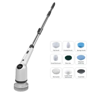 Electric Cleaning Brush Electric Spin Scrubber Cleaning Brush Cleaning Brush Electric
