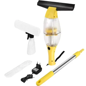 Electric Cordless Window Cleaning Brushes Vacuum Cleaner