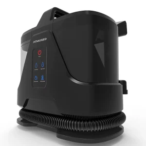 Electric Handheld Carpet Upholstery Cleaner Wet Dry Functions for Car Hotel Kitchen Steam Hot Water Household Use Bagless