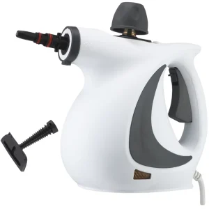 Electric Handheld Steam Cleaner Carpet Sofa Car Portable Pressurized Steamer Household 9 Piece Accessory Set