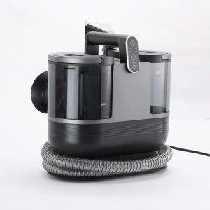 Electric Handheld Steam Vacuum Cleaner for Floor Stain Carpet Spot Cleaning Wet Dry Household Use Bagless 1700W 1.25-1.6L
