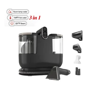 Electric Household Bagless Low Noise Handheld Wet Dry Sofa Spot Vacuum Cleaner 1700W Plastic Carpet Steam Cleaning Machine