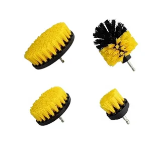 Electric Multi Functional PP Material Car Tire Wheel Hub and Crevice Cleaning Set