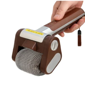 Electric Rechargeable Stainless Steel Grill Brush Portable Durable Grill Cleaner for Home Outdoor Barbecue