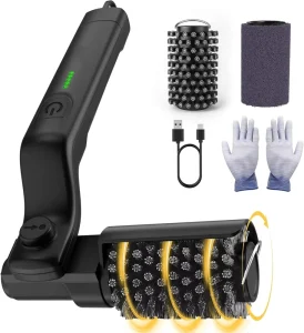 Electric Rotary Grill Brush Cordless Rechargeable Grill Cleaning Brush with Adjustable Angle No Bristle Shedding Factory Stock