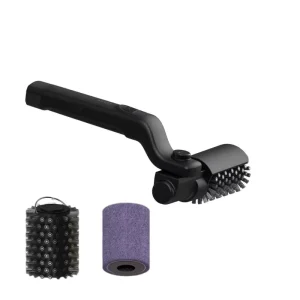 Electric Stainless Steel Grill Brush for Kitchen BBQ Cleaning Portable Camping Use Rechargeable & Waterproof Flexible Handheld