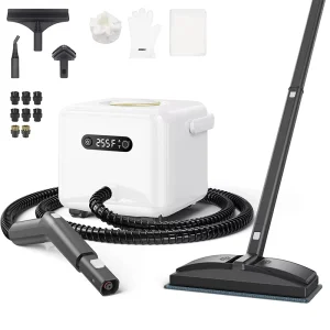 Electric Steam Cleaner 50s Fast Heat up Multi Portable Handheld Steamer Mop Machine Detailing Cleaning Car