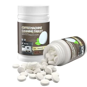 Espresso Coffee Machine Cleaning Tablet Effervescent Descaling Agent Solid Eco Friendly Lemon Fragrance Kitchen Cleaning