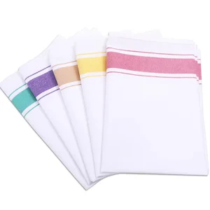 Esun 100% Cotton Super Absorbent Dish Towels Vintage Design for Kitchen Decor