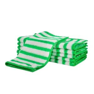 Esun Kitchen Supplies Lightweight Bamboo Fiber Microfiber Dish Cloths for Efficient Cleaning