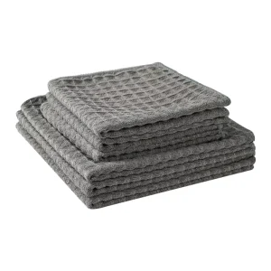 Esun Microfiber Kitchen Cleaning Cloth Soft Absorbent Lint Free Waffle Towel Household Cleaning