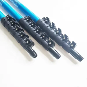 Extendable 27ft Telescopic Cleaning Pole Water Fed Pole Cleaning Brushes for Solar Panels Window Washing Tool