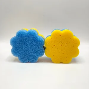Extra Durable Eco-Friendly Kitchen Multipurpose Dish Sponge Variety Pack Colorful Polymer Foam Scouring Pads 95% Water