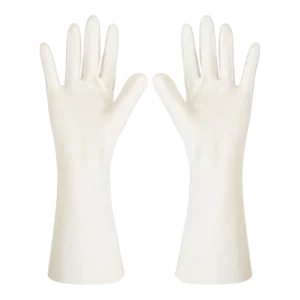 Extra Long Household Cleaning Gloves Non Slip Tear Resistant Waterproof Reusable Rubber Gloves for Kitchen