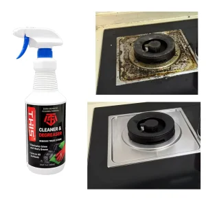 Extra Powerful Cleaner & Degreaser Foam Spray Residue Free Household Deep Cleaning Product Cleaner & Degreaser
