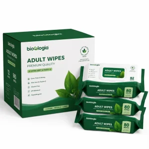 Extra Soft Organic Adult Diaper Disposable Eco Friendly Wet Wipes for Gym Use Scented for Improved Cleansing