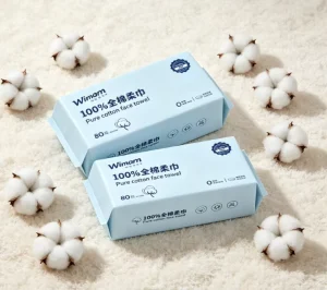 Extra Thick 100% Cotton Disposable Facial Cleansing Towels Wipes Lint Free Hypoallergenic Gentle Daily Home Skincare Bulk