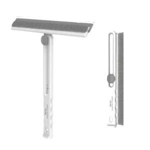 FF5205 Wet and Dry Glass Window Cleaning Brush Car Windshield Shower Door Home Foldable Window Squeegee