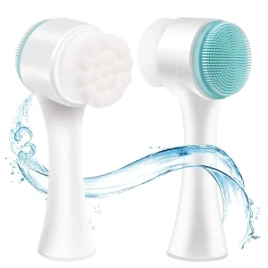 Face Wash Brush Facial Cleansing Brush with Silicone Massage for Deep Cleaning Face Brush
