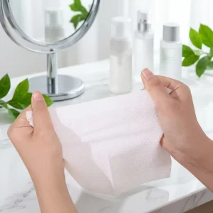 Factory Cotton Cleansing Facial Tissue Face Washing Makeup Remover Wipes for Beauty Salon