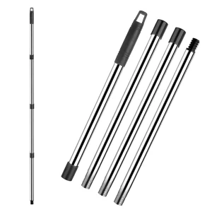 Factory Custom Extension Pole Stainless Steel Pole Mop Telescopic Extension Pole for Cleaning