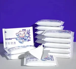 Factory Custom Sales Portable Baby Hand Cleaning Wipes Non Woven Eco Friendly Extra Soft Essential for Travel