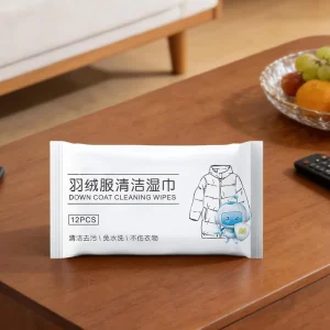 Factory Customized Eco-friendly Soft Non-Woven Stain Remover Wipes for Clothes Decontamination and Cleansing