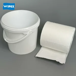Factory Customized WETTASK Wipers Dry Cleaning Wipers 6 Rolls case 140ct White Wettask Wiping System