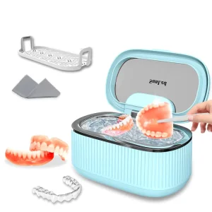 Factory Dental Appliance Instruments Cleaner Bath Portable Ultrasonic Cleaner with 3 Power Levels and 5 Timer Settings