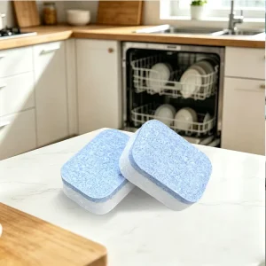 Factory Direct All in One Dishwasher Tablets Powerful Grease Removal Dishwashing Detergent Tabs for Household Kitchen Cleaning
