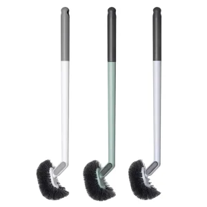 Factory Direct Customisable Arc Handle PP Material Multi Angle Toilet Brush Scrubber Cleaner Toilet Brush
