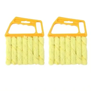 Factory Direct Detachable Nylon Cleaning Brush for Venetian Blind Air Conditioner Vent Kitchen Dust Removal Durable Plastic Hand