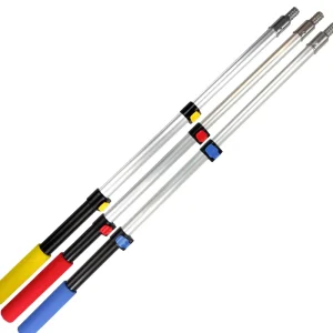 Factory Direct Eco Friendly Aluminum Alloy Telescopic Extension Pole for Cleaning Tools Custom Sizes