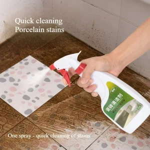 Factory Direct Floor Cleaner Special Cleaning Agent for Tiles and Wood Floor Tiles De yellowing and Polishing Kitchen Bathroom