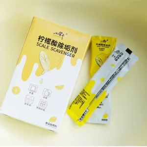 Factory Direct Food Grade Citric Acid Decalcifier Disposable for Kettle Cup Deep Stain Removal Cleaning