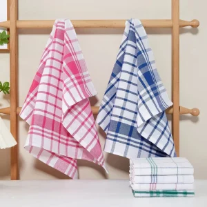 Factory Direct Quick Dry Cotton Kitchen Towels for Home Use Soft Bamboo Woven Tea and Dishwashing Clothes for Beach Child Use