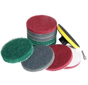 Factory Direct Round Sanding Disc Durable Scouring Pad Green/red/gray/orange/white Sponges Scouring Pads