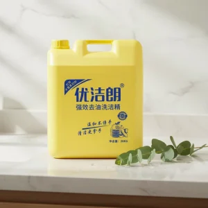 Factory Direct Sale 20KG High Quality Lemon Scent Catering Dishwashing Liquid Soap Eco Friendly and Disposable Kitchen Cleaner