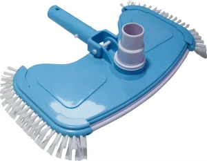 Factory Direct Sales Durable Plastic Blue Swimming Pool Vacuum Cleaner Head Brush New Design Pool Cleaning Tool Accessory