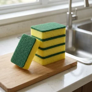 Factory Direct Selling Heavy Duty Antibacterial Super Absorbent Kitchen Sponge Foam Scouring Pad Dish Washing Non Scratch