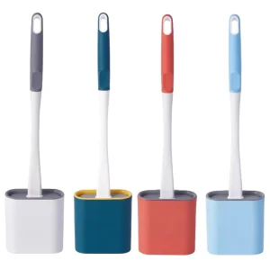Factory Direct Supply Toilet Brush Set Rubber Toilet Brush Household Toilet Seat Cleaning Brush