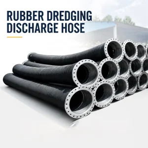 Factory Direct Supply of Rubber Dredging Flange Hoses Port Dredging Flexible Wear resistant Sludge Discharge Pipes