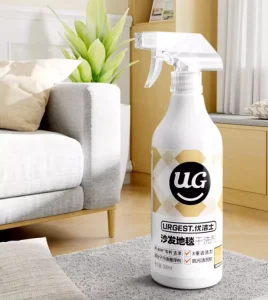 Factory Directly Supply Liquid Eco Friendly Aerosol Spray for Sofa Carpet Fabric Cleaning Stain Remover