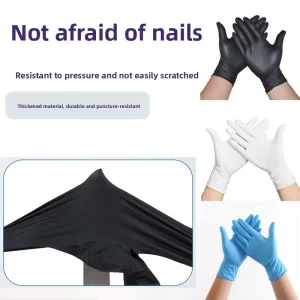 Factory Disposable Gloves Nitrile Latex-free Silicone-free Powder-free Anti-static Thickened Food Grade Household