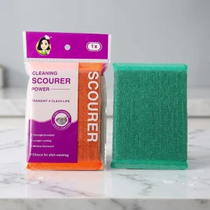 Factory Easy Clean Double Sided Dish Washing Sponges Scouring Pad