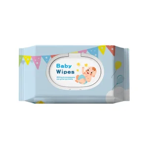 Factory Eco-Friendly Super Soft Moist Flushable Baby Wipes Alcohol-Free and PH Balanced for Sensitive Skin Cleansing